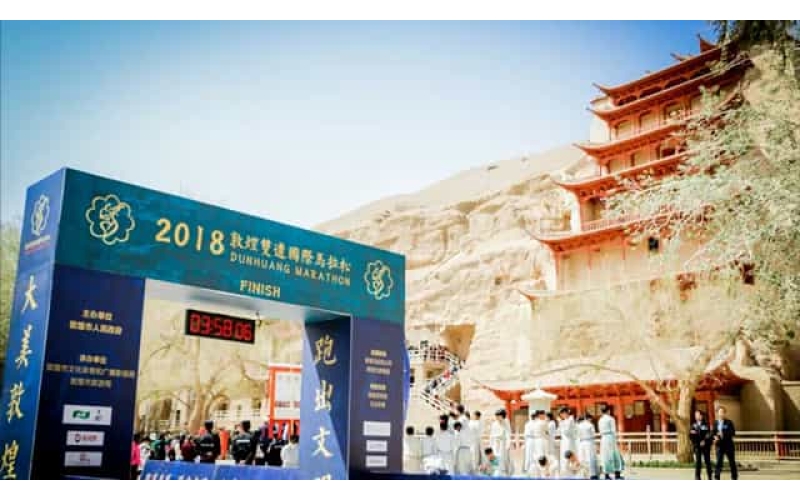 敦煌桁架造型拱門(mén)搭建制作